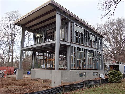 metallic structure houses|steel framing in residential homes.